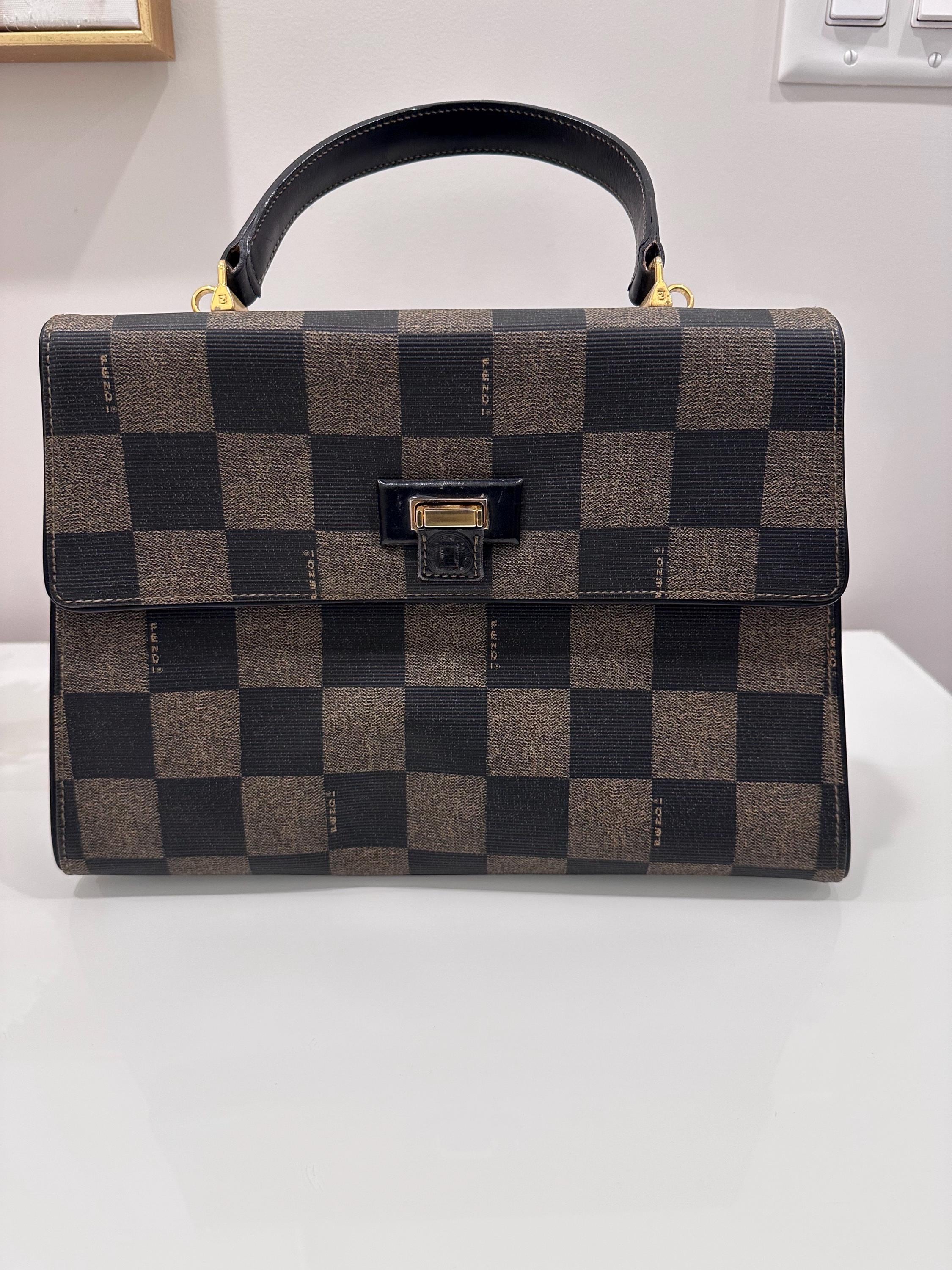 Fendi Zucca Bag - Etsy
