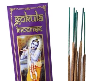 Gokula Connoisseur Tulsi Vrinda Incense 20g – Herbal & Spiritual Scent