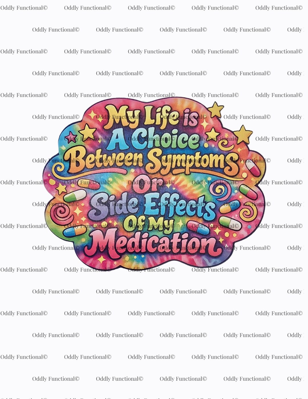 Med Sticker Meme When Meds Don't Fix It, Humor Does- Chronically Ill Sticker - Etsy