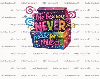 Pegatina / Humor sobre enfermedades crónicas, personas con enfermedades crónicas (Spoinie), concienciación sobre salud mental