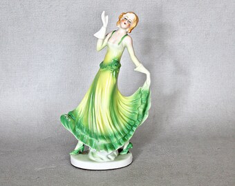 Art Deco dancer figurine