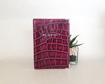 Aspinal of London, leather passport holder