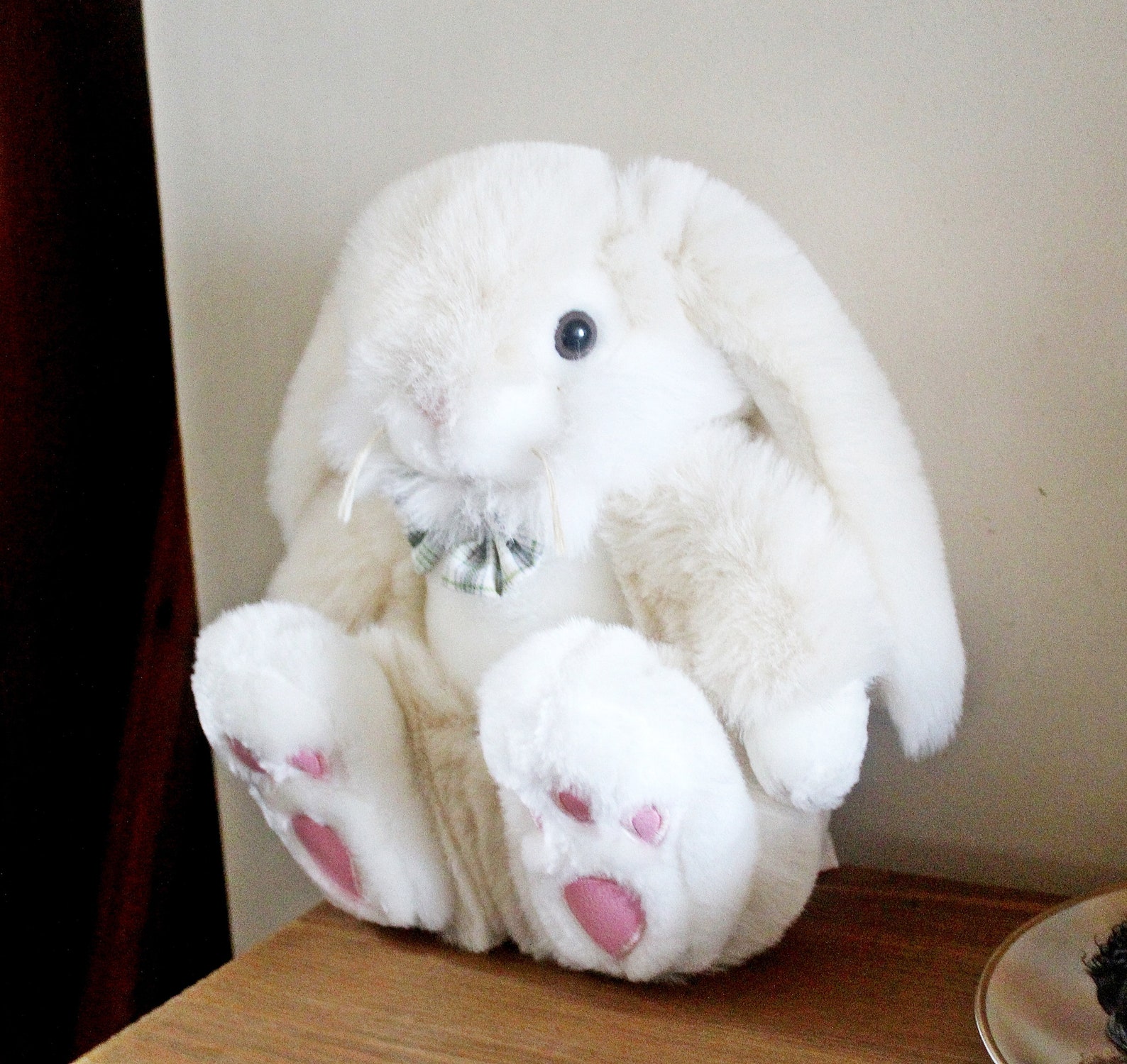 Keel toys Patchfoot bunny rabbit. Vintage plush bunny | Etsy