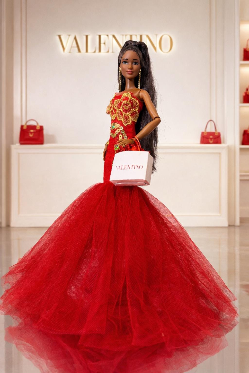 Poupée Barbie Collection Haute Couture - Mattel - Occasion état Neuf