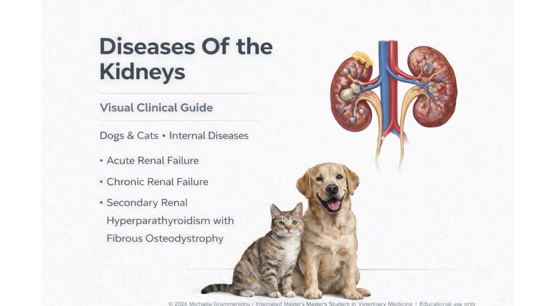 Diseases of the Kidneys in Dogs & Cats - Etsy