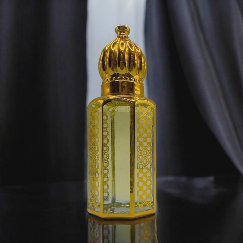 Eternal Damascus Perfume Oil – Alcohol-Free Unisex Attar | Amber Woody Rose Jasmine Vanilla Musk Sandalwood Fragrance | Northern Scent 12 milliliter