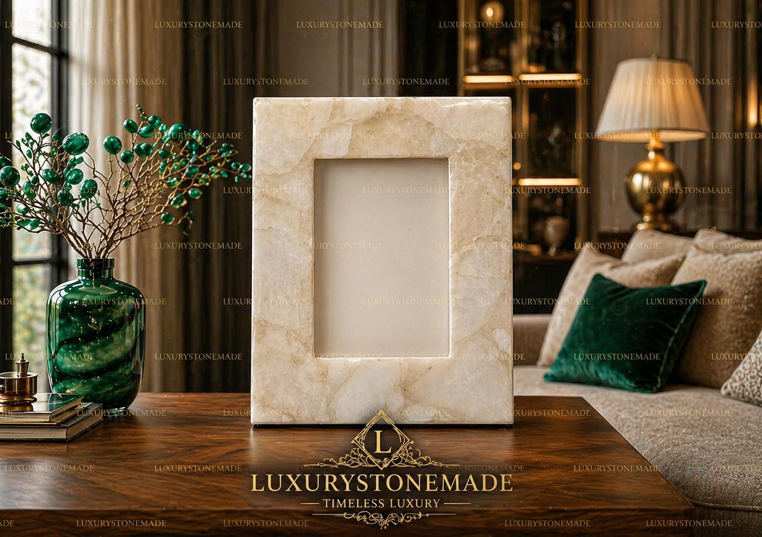 Stone Crystal Picture Frame - Etsy