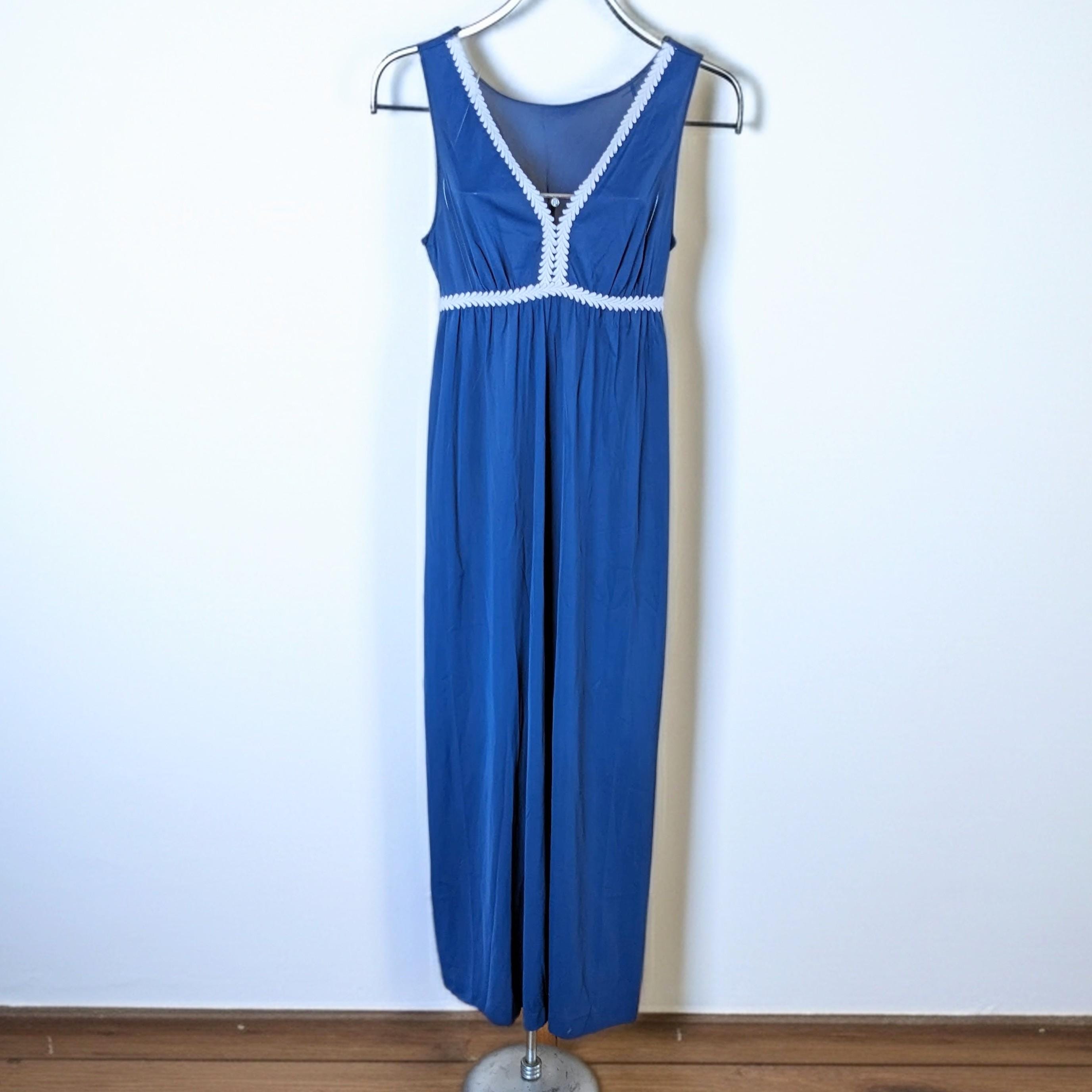Blue Empire Waist Dress - Etsy