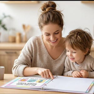 Daily Visual Schedule for kids Printable Routine System For Ages 3-10