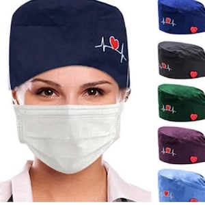 Professional Cap PDF Pattern | Printable Sewing Template | Instant Download | A4 Print | Nurse Scrub Cap Pattern | printable