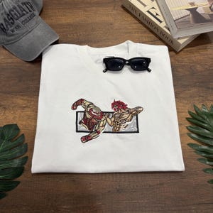 Eren vs Reiner Embroidered Sweatshirt – AOT Titan Clash ESNC040