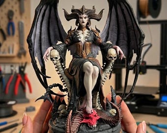 Pearforceone - Lilith statue 3D STL File - 3D Design 3D Printer Pearforceone - Lilith statue STL