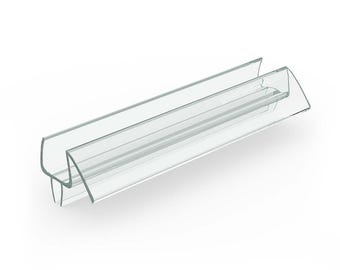Shower Door Bottom Sweep with Drip Rail – 3/8 Inch Glass Seal Strip