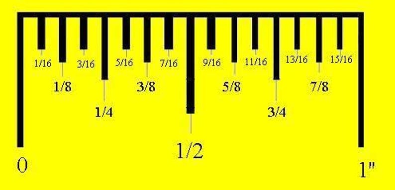3 8 Inch Ruler Custom Cut 3/8