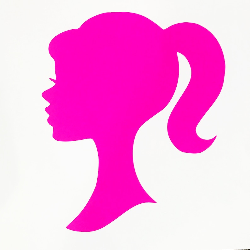 Barbie head Barbie backdrop Barbie party pink Barbie | Etsy