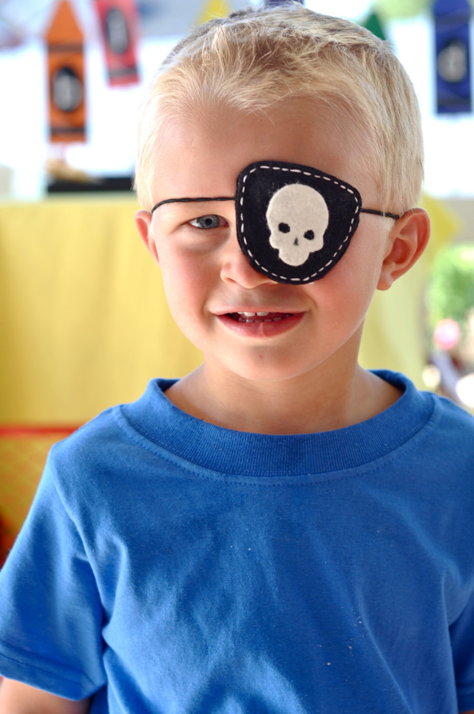 Felt Pirate Eye Patch DIY PRINTABLE PDF Sewing Pattern by Sew Etsy
