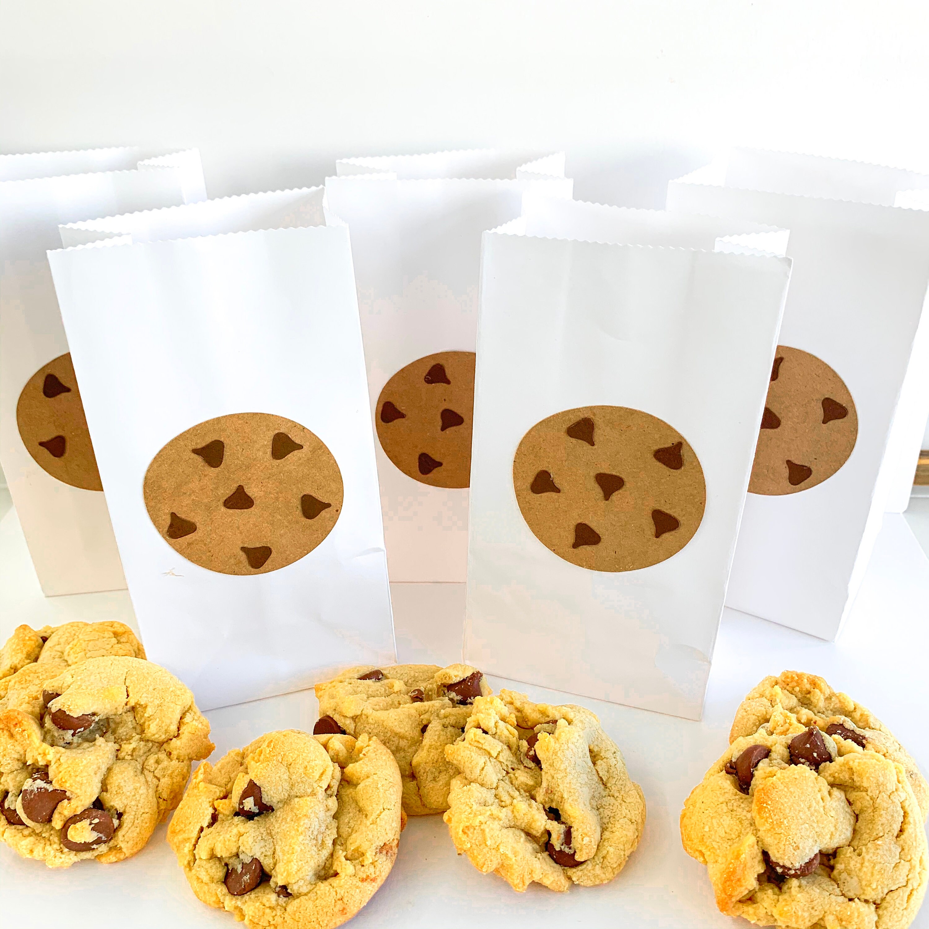 Mini Cookie Sack Cookie party Milk and Cookie Party Cookie Etsy