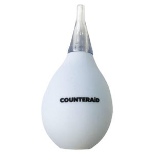 CounterAid Bulb Syringe 4-Pack, Washable Nasal Aspirator for Babies image 4