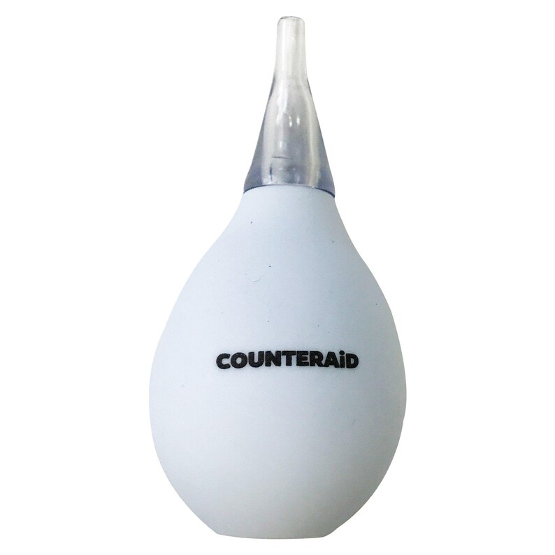 CounterAid Bulb Syringe 4-Pack, Washable Nasal Aspirator for Babies image 4