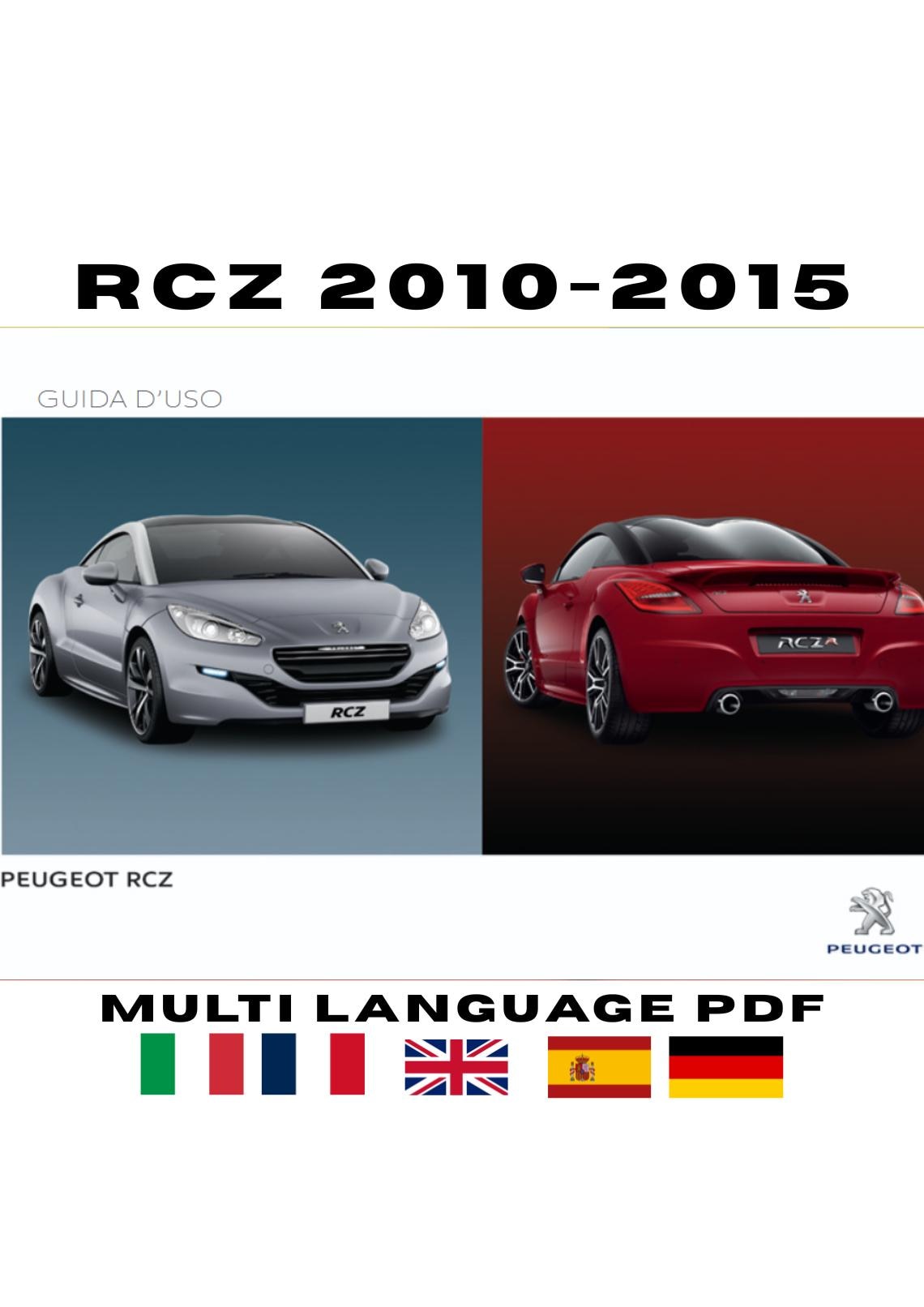 Peugeot Rcz - Etsy