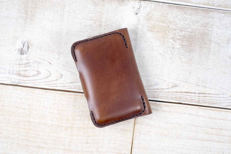 Light Phone 2 Leather Wallet Case, handcrafted in USA image 3