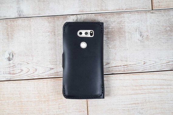 Lg V35 Thinq Wallet Phone Case For Lg V35 Thinq Handmade Lg V35 Thinq Case Custom Lg V35 Thinq Phone Case Crossbody Phone Case Leather - 