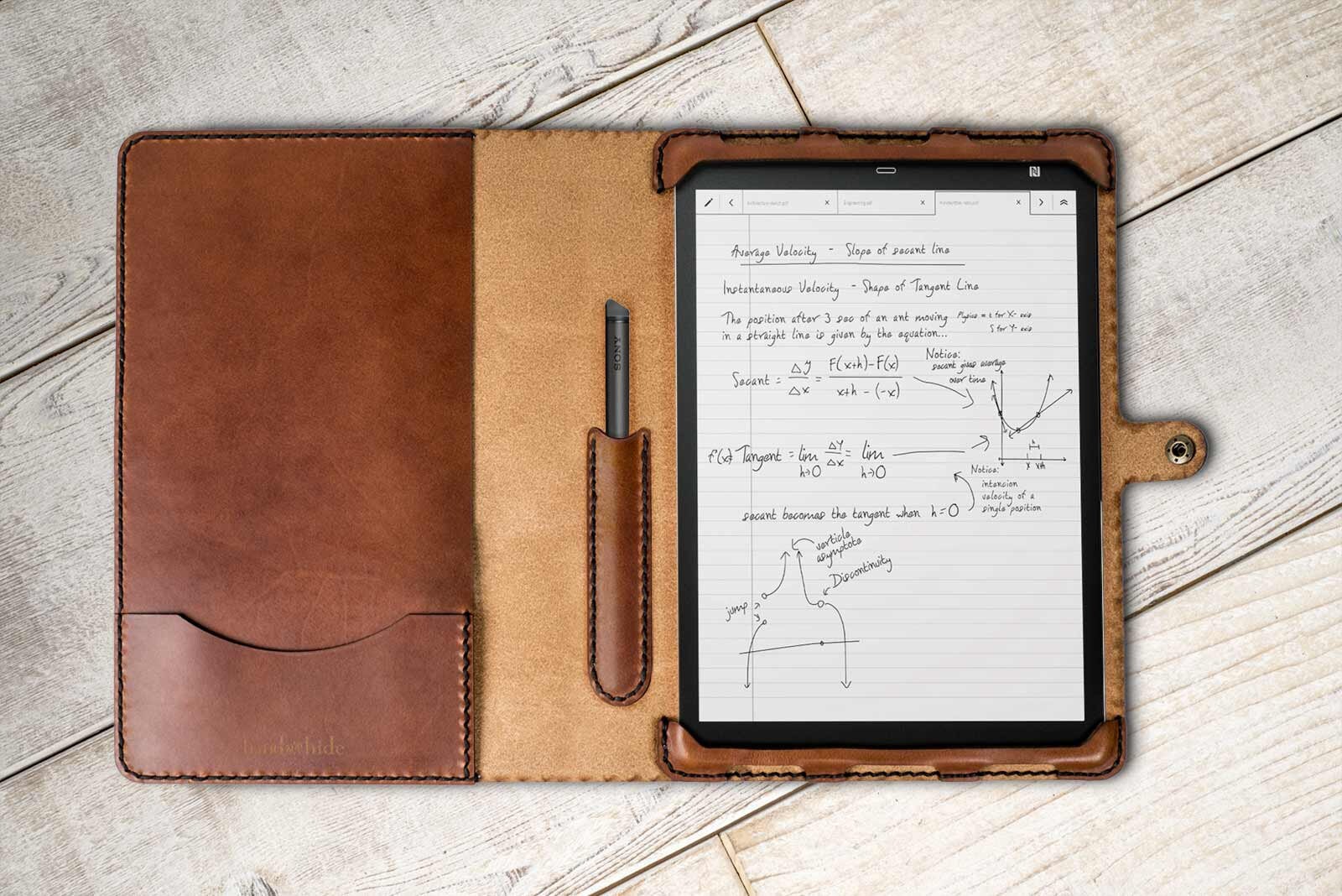 Sony DPT-CP1 E-ink Tablet Leather Case, Sony 10.3 E-ink