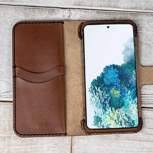 Galaxy S20 Leather Wallet Case