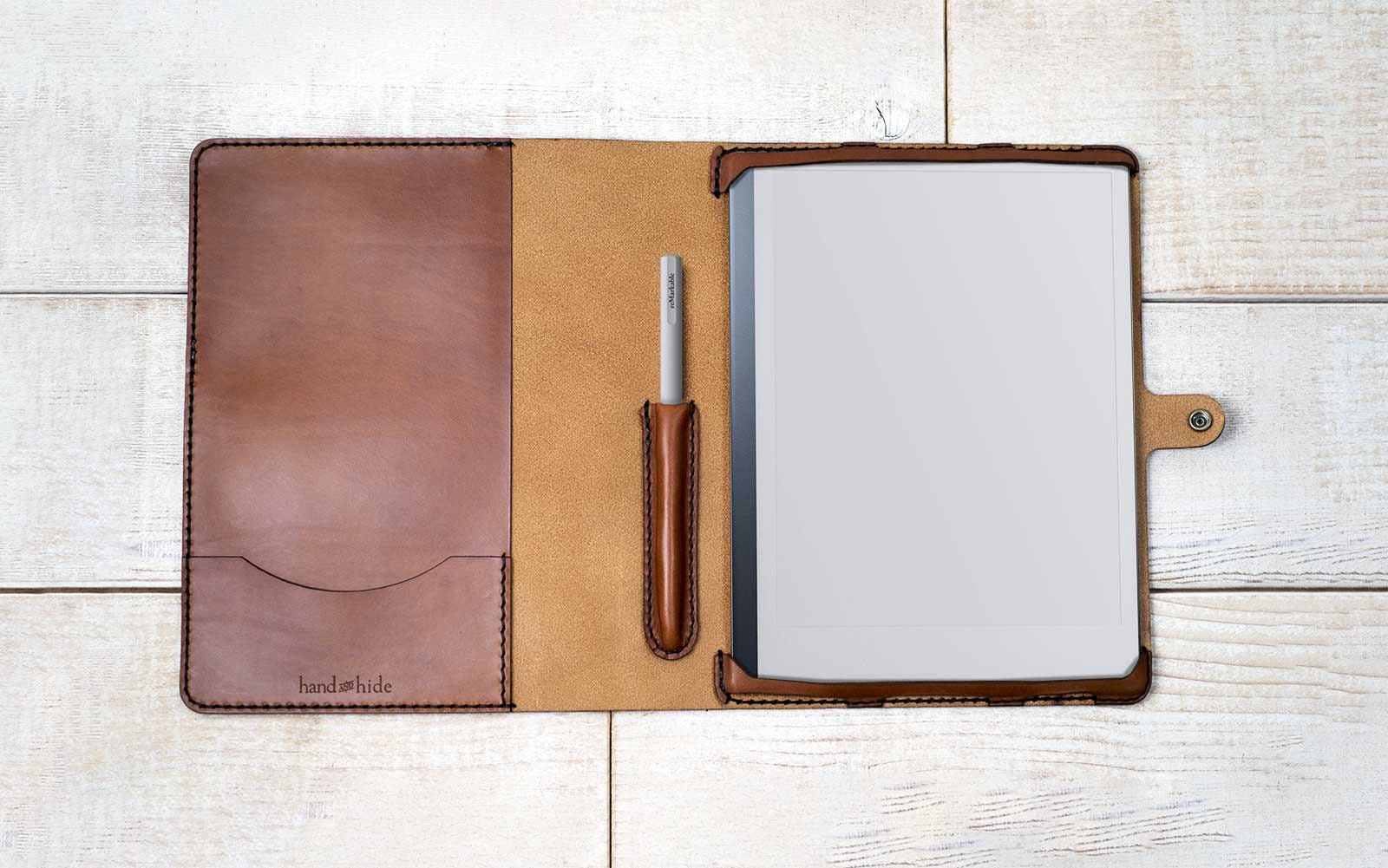 Hand and Hide, Leather Phone Wallet Cases Crafted in Portland, OR