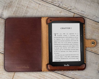 Kindle Voyage Case, Kindle Voyage leather case, tablet case, handmade tablet case, leather voyage case, leather kindle case, leather tablet