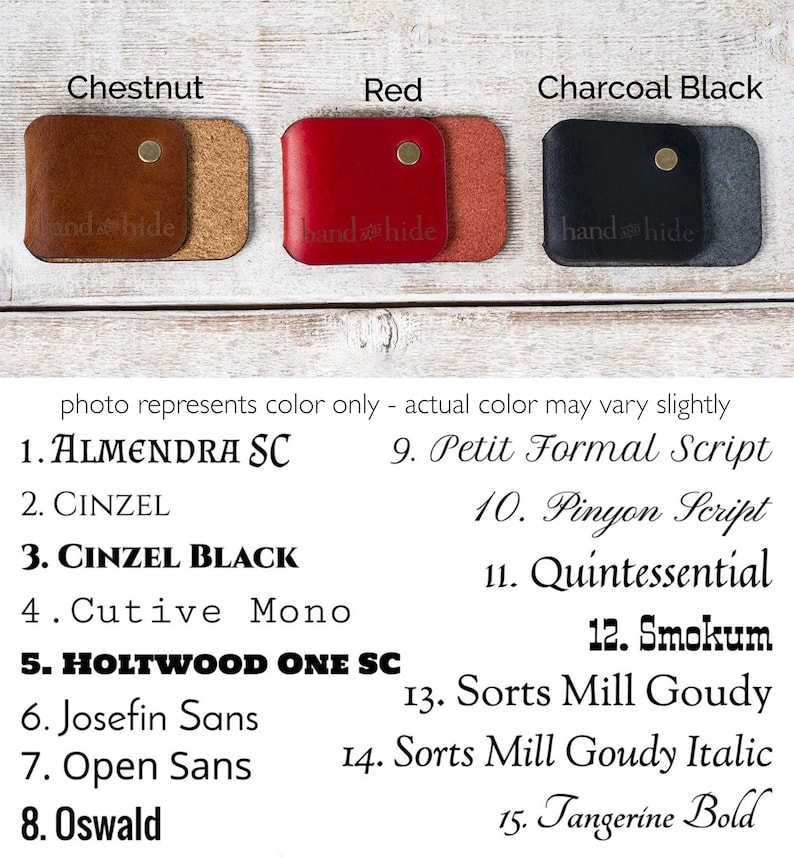 Fairphone 3 through 6+ Leather Wallet Case, handcrafted in the USA from veg-tanned cowhide image 8