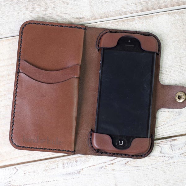 iPhone 5  5s  5c Leather Wallet Case