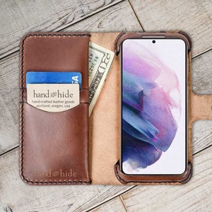 Galaxy S21+ Leather Wallet Case