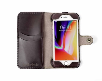 iPhone SE 2022 Leather Wallet Case, iPhone SE 3rd Gen