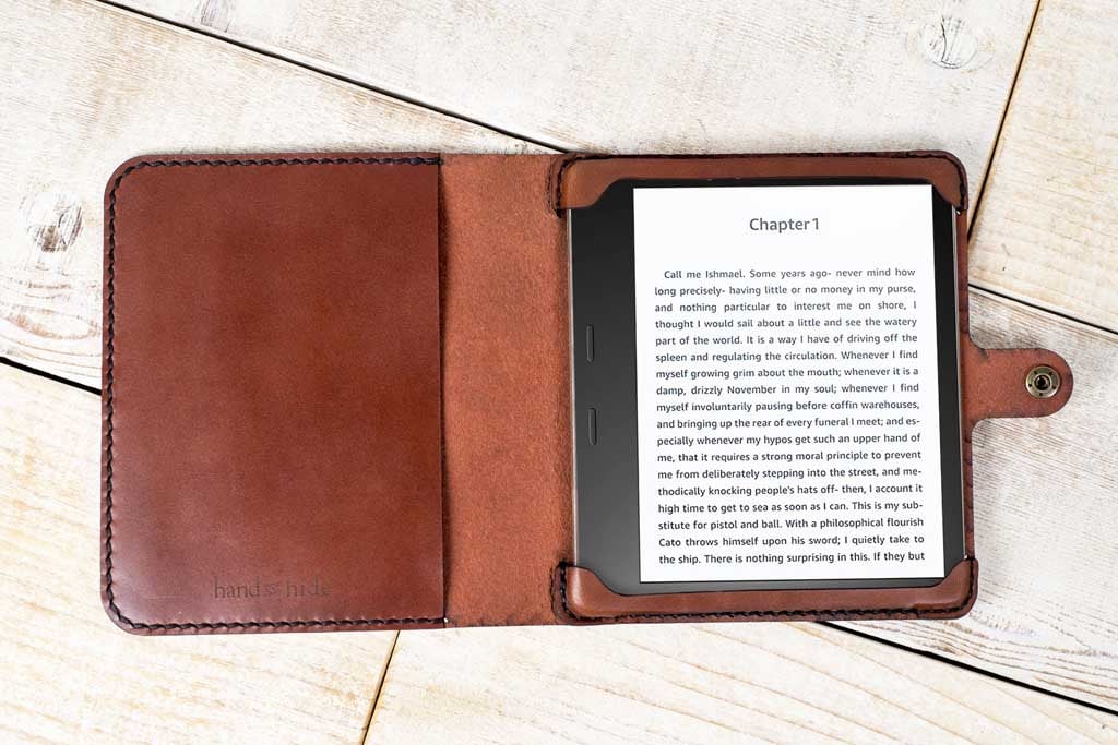 Custom Leather Kobo Libra H2O Case Cover – LeatherNeo