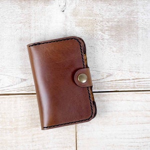 Light Phone 2 Leather Wallet Case, handcrafted in USA image 2