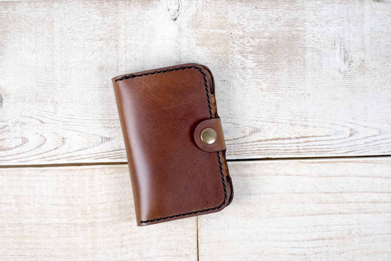 Light Phone 2 Leather Wallet Case, handcrafted in USA image 2