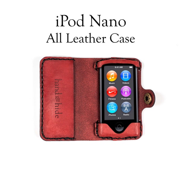 iPod Nano (7th and 8th Gen) All Leather Case