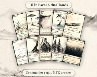 MTG - Magic the Gathering - Revised - Badlands Dual Land