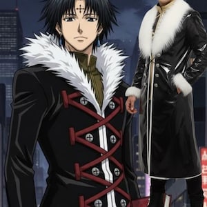 Anime Hunter x Hunter Chrollo Lucilfer Cosplay Costumes Coat