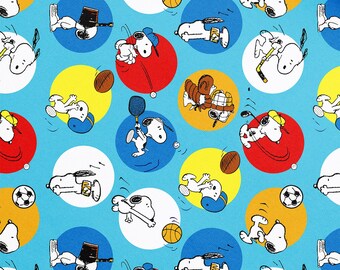 Snoopy Sport Faux Leather Sheets, Crafts Supplies for Earring Hair Bows Jewelry Making, Synthetic Leather, Printed Faux Leather
