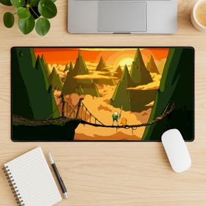 May include: A set of three ceramic mugs with a speckled, cream-colored glaze. Each mug features a different hand-painted floral design in shades of blue, green, and yellow. The mugs have a simple, rounded shape and a comfortable handle.