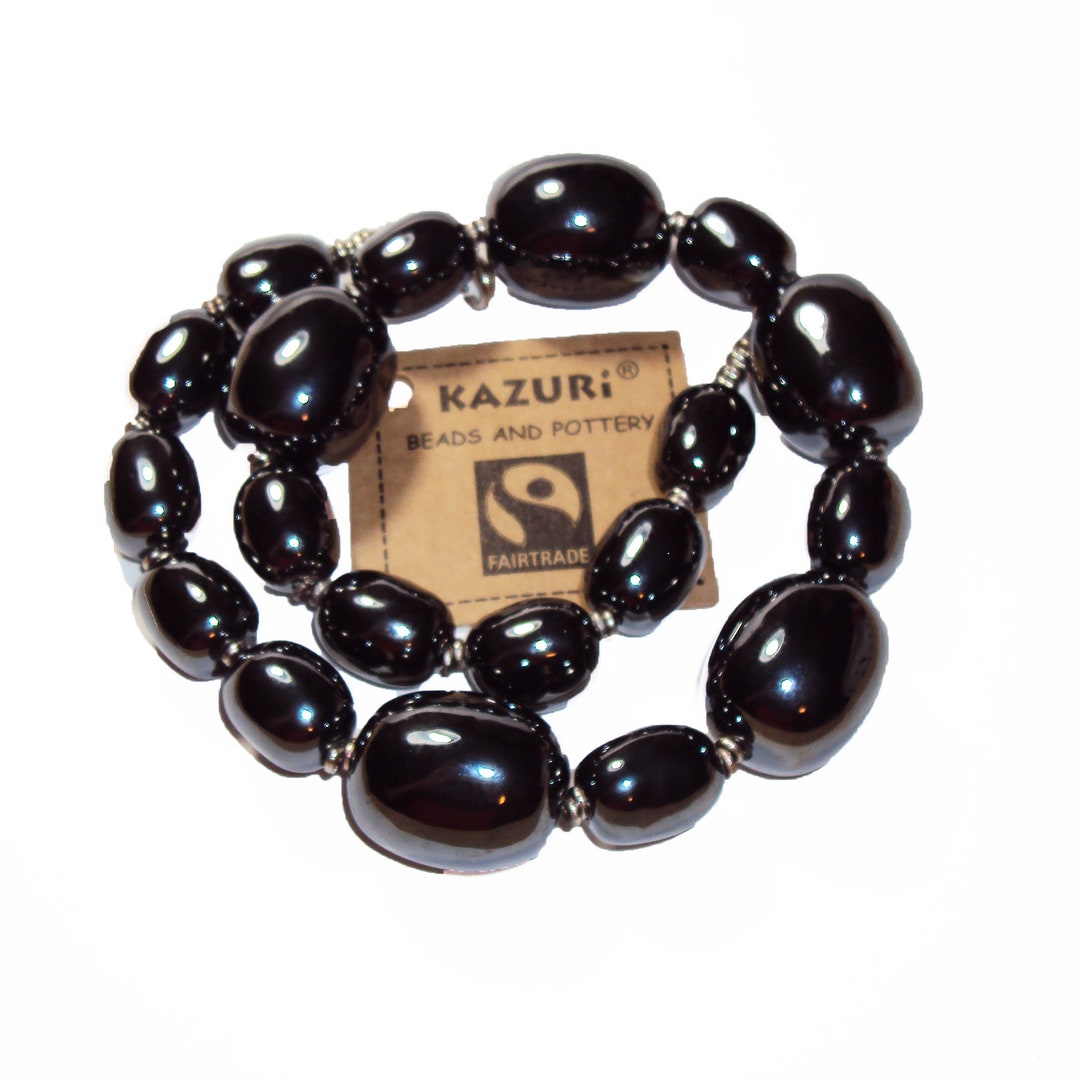 Kazuri Necklace Authentic Kenyan Hand Made Fair Trade Bead Etsy