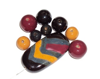 Kazuri Discounted Beads - Mixed Packs, Limited Discounted Selections of Fair Trade Ceramic Beads from Africa