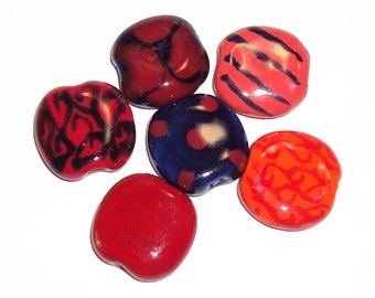 Kazuri Discounted Beads - Mixed Packs, Limited Discounted Selections of Fair Trade Ceramic Beads from Africa