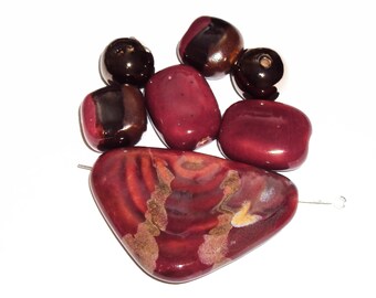 Kazuri Discounted Beads - Mixed Packs, Limited Discounted Selections of Fair Trade Ceramic Beads from Africa