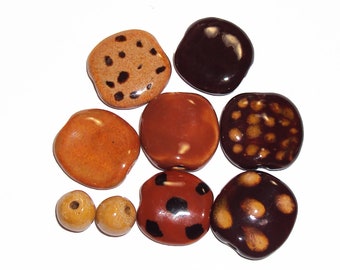 Kazuri Discounted Beads - Mixed Packs, Limited Discounted Selections of Fair Trade Ceramic Beads from Africa