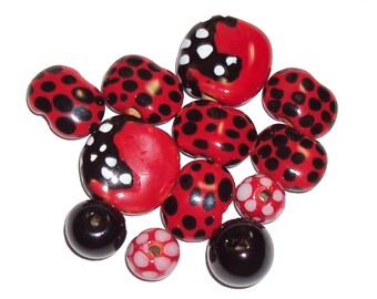 Kazuri Discounted Beads - Mixed Packs, Limited Discounted Selections of Fair Trade Ceramic Beads from Africa