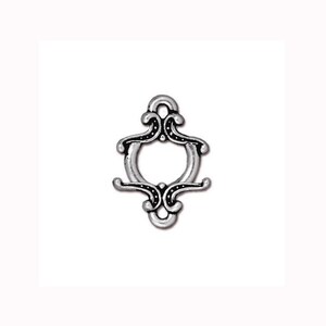 TierraCast Keepsake Design 12mm Toggle Clasp Antique Silver, Gold or Copper Finish image 2