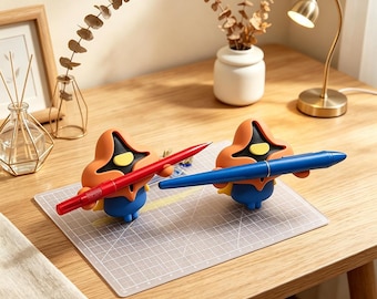 Porte-stylo The Heir imprimé en 3D | Le gardien de bureau du souverain en flèche | Cadeau pour joueur Tuer la flèche